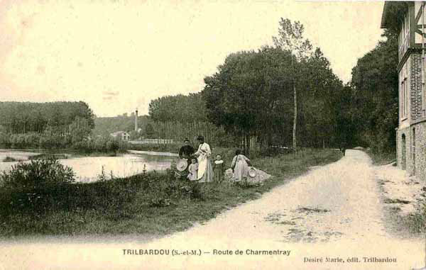  TRILBARDOU (S.-et-M.) - Route de Charmentray